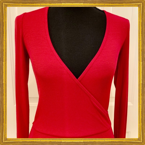 NWT- Intermix “Serena Wrap Dress” - Picture 4 of 6